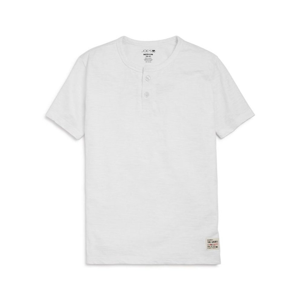 Joe's Jeans Boys' Short Sleeve Henley Tee NEW WITH TAGS